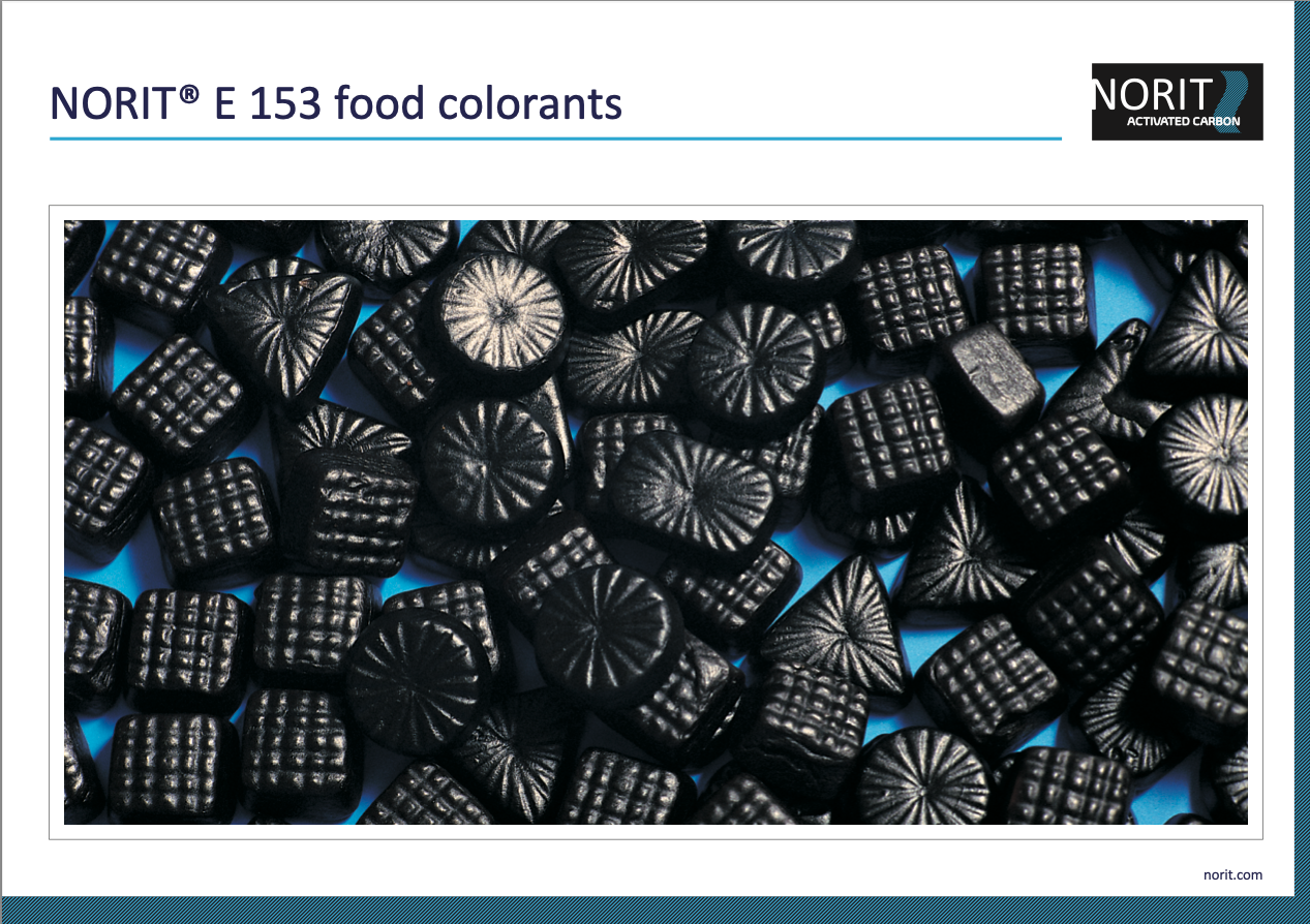 NORIT E 153 food colorants